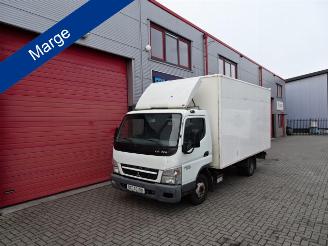 Unfall Kfz Van Mitsubishi Canter fuso 3C13 3.0 DI 385 bakwagen airco let op motor defect!!!!!!!!!!! 2010/5