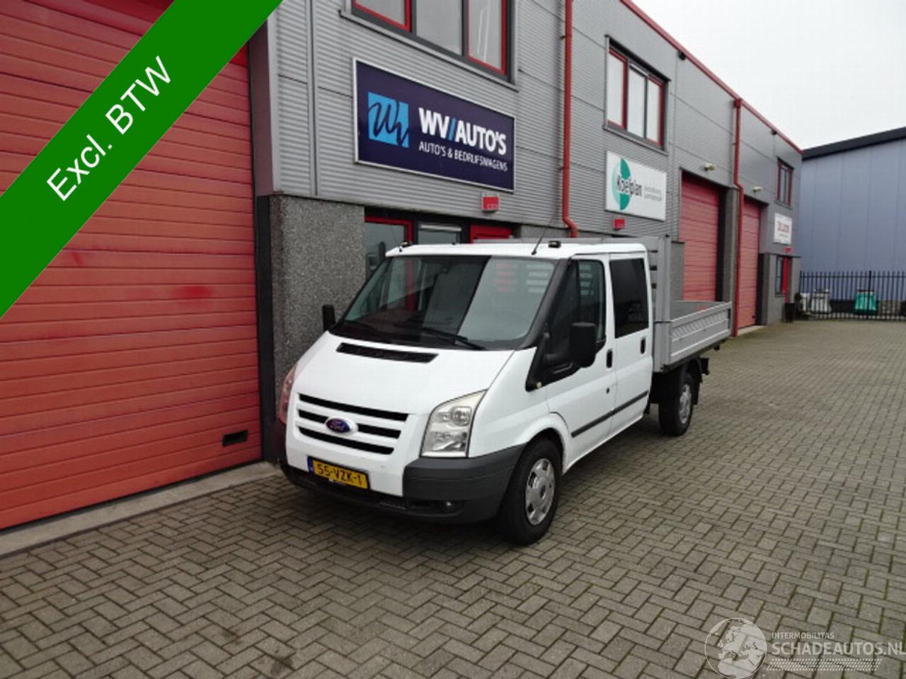 Ford Transit 330M 2.4 TDCI DC open laadbak airco 181103 km !!!!!