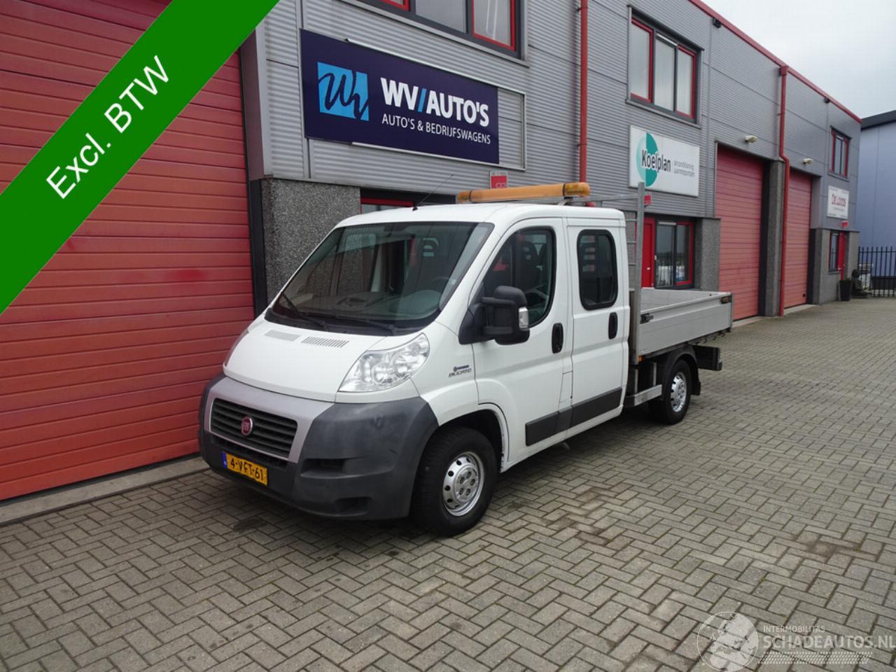 Fiat Ducato 33 2.2 MultiJet MH1 DC 7 pers achterwaartse kipper