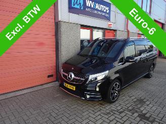 Gebrauchtwagen Van Mercedes V-klasse 300d Extra Lang Avantgarde Edition vol leer navi 2 x schuifdeur 147065 km !!!!!! 2021/9