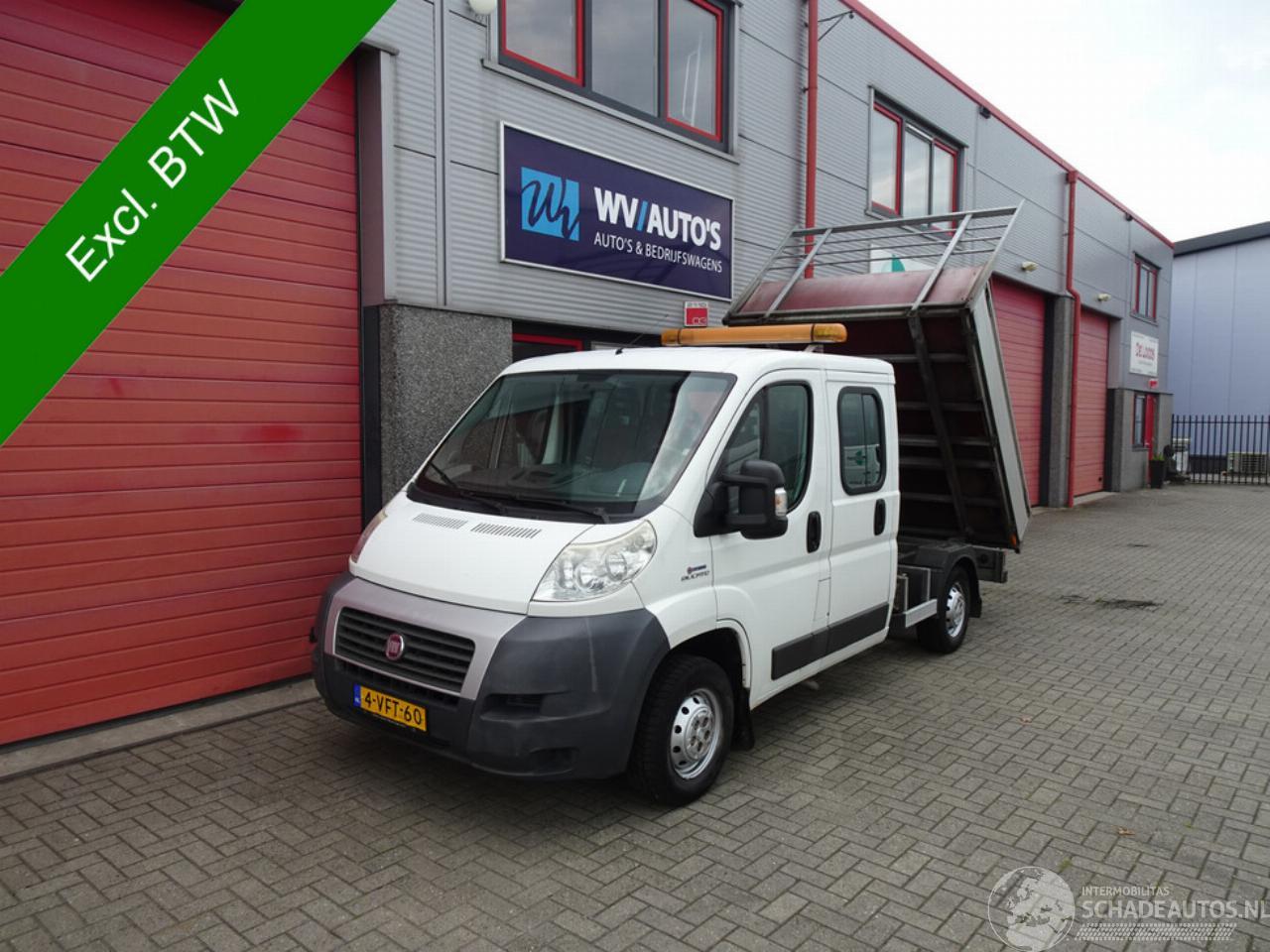 Fiat Ducato 33 2.2 MultiJet MH1 DC achterwaardse kipper