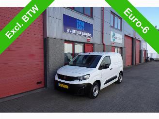 occasione veicoli commerciali Peugeot Partner 1.5 BlueHDI Premium met achterklep airco 2020/10