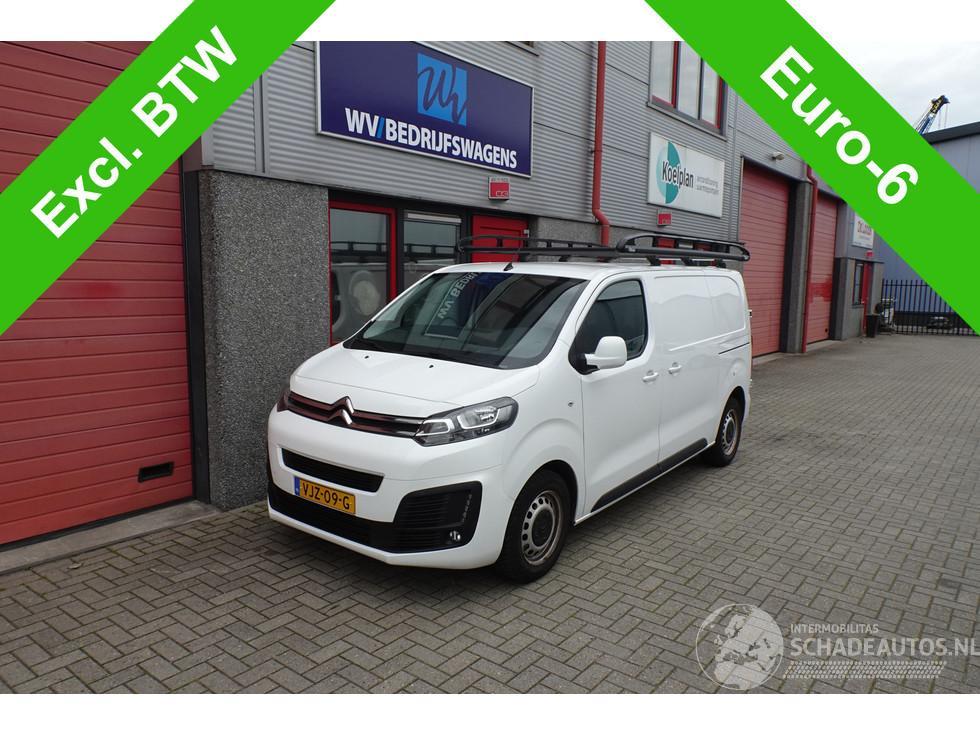 Citroën Jumpy 2.0 BlueHDI 120 M Club airco trekhaak imperiaal 2 x schuifdeur direct inzetbaar