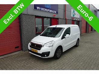  Peugeot Partner 120 1.6 BlueHDi 75 L1 Première 3 zits airco 132722 km !!!!!! 2017/11