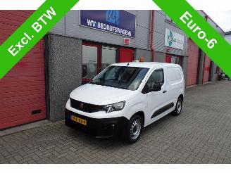 begagnad bil bedrijf Peugeot Partner 1.5 BlueHDI Premium airco camera cruis trekhaak 2022/6