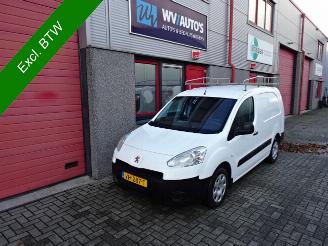 Vrakbiler auto Peugeot Partner 122 1.6 e-HDI L2 XR airco inrichting imperiaal 2014/6