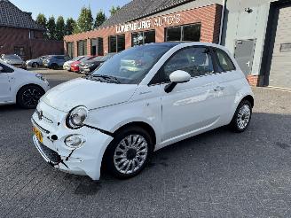 uszkodzony samochody osobowe Fiat 500 1.0 Hybrid Dolcevita LEER PANORAMADAK  (Hatchback 3-dr.) 2021/7