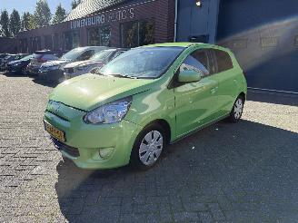 damaged passenger cars Mitsubishi Space-star 1.2 Invite  AUTOMAAT (Hatchback 5-dr.) 2014/7