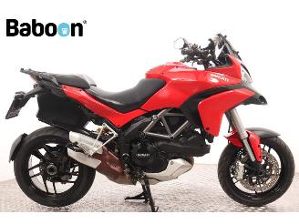 damaged motor cycles Ducati Multistrada 1200 S 2013/4