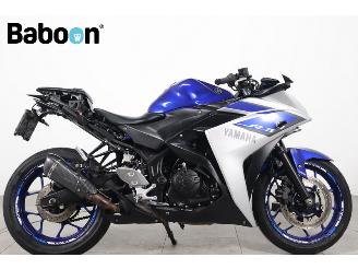 krockskadad bil motor Yamaha  YZF-R3 2015/6