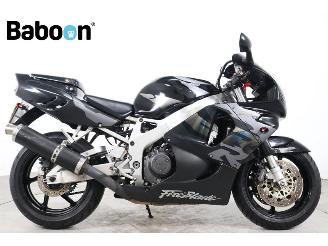 krockskadad bil motor Honda CBR 900 RR Fireblade 1998/1