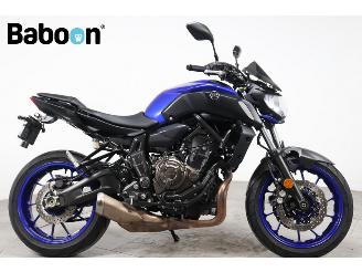 skadebil motor Yamaha MT-07 ABS 2019/8