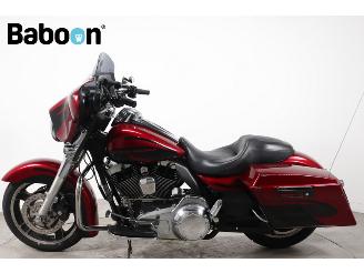 krockskadad bil motor Harley-Davidson  FLHX Street Glide 2010/2