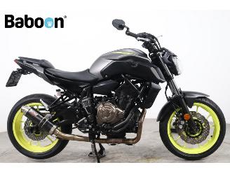 skadebil motor Yamaha MT-07 ABS 2018/5