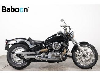 krockskadad bil motor Yamaha XVS 650 Dragstar 1998/4