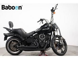 krockskadad bil motor Harley-Davidson  FXSTB Softail Night Train 2008/1
