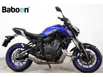 skadebil motor Yamaha MT-07 ABS 2021/5