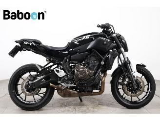skadebil motor Yamaha MT-07 ABS 2017/5