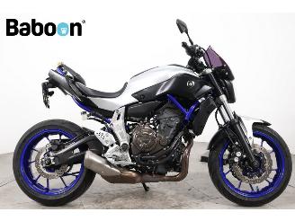 skadebil motor Yamaha MT-07 ABS 2015/6