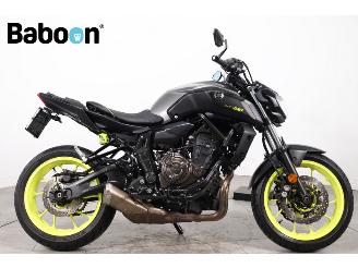 uszkodzony samochody osobowe Yamaha MT-07 ABS 2018/7