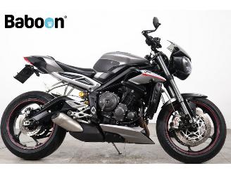 krockskadad bil motor Triumph Street Triple RS ABS 2017/7