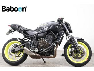 skadebil motor Yamaha MT-07 ABS 2016/12