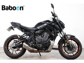 skadebil motor Yamaha MT-07 ABS 2021/7
