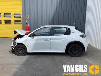 Uttjänta bilar auto Peugeot 208 208 II (UB/UH/UP), Hatchback 5-drs, 2019 e-208 50 kWh 2022/6