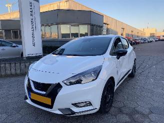 krockskadad bil auto Nissan Micra 1.0 IG-T N-Design 2021/12