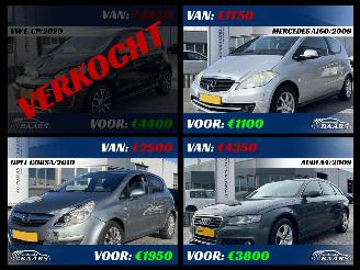 krockskadad bil auto Mercedes A-klasse 160 BlueEFFICIENCY Avantgarde 2009/9