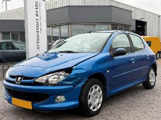 damaged passenger cars Peugeot 206 1.4 Forever 2007/5