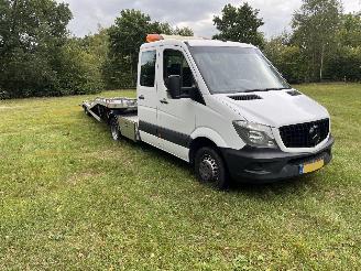 skadebil bedrijf Mercedes Sprinter 519 CDI TREKER DUBBEL CABINE AIRCO EURO 6 2017/10
