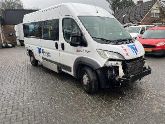 krockskadad bil bedrijf Fiat Ducato 2.3 MAXI PKW 9 PERSOONS  PLUS INVALIDE LIFT. 2018/8