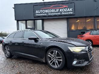 krockskadad bil auto Audi A6 avant 40 TDI Sport Pro LINE S AUTOMAAT 2018/1
