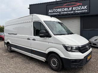 krockskadad bil bedrijf Volkswagen Crafter 35 2.0 TDI L4H4 MAXI AIRCO AUTOMAAT 2017/12