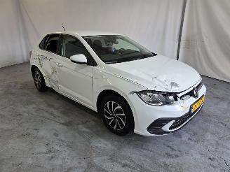 krockskadad bil auto Volkswagen Polo 1.0 TSI Life 2022/10