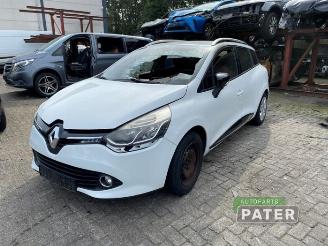 Vrakbiler auto Renault Clio Clio IV Estate/Grandtour (7R), Combi 5-drs, 2012 / 2021 1.5 Energy dCi 90 FAP 2015/2