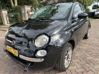 skadebil auto Fiat 500C 1.2 Lounge 2010/3
