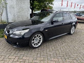 Coche accidentado BMW 5-serie 525d 3.0 clima/m-pakket 2008/12