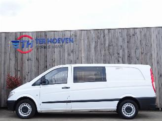 skadebil bedrijf Mercedes Vito 109 CDi Extralang Dubbele Cabine 6-Persoons 70KW Euro 4 2008/2