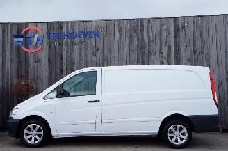 Schadeauto Mercedes Vito 110 CDi Lang Airco Stoelverwarming Alu 70KW Euro 5 2014/1