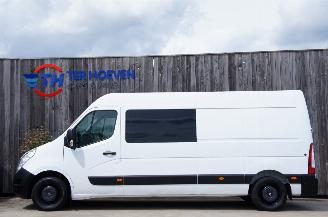 Schadeauto Renault Master 2.3 DCi Maxi Dubbele Cabine Airco Navi Trekhaak 125KW Euro 6 2019/4