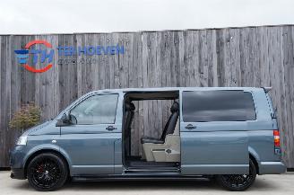 damaged passenger cars Volkswagen Transporter T5 2.5 TDi Lang Dubbele Cabine Airco Cruise Metallic 96KW Euro 4 2008/7