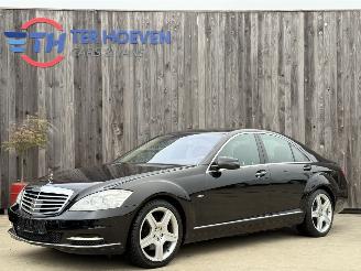 skadebil auto Mercedes S-klasse S400 Hybrid Nightvision Memory Stoelverwarming/verkoeling 2009/9