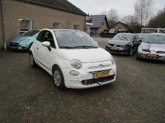 skadebil auto Fiat 500 0.90TwinAir Lounge Pano NAP 2016/6