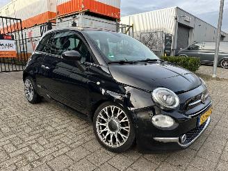 uszkodzony samochody osobowe Fiat 500 1.2 Lounge 2017/2