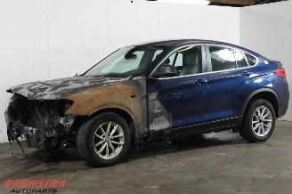 Vrakbiler auto BMW X4 xDrive20d 4x4 Automaat Lichtmetaal Navi Cruise Leder Trekhaak Elek. Flippers 2015/2