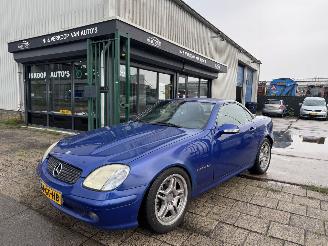 uszkodzony samochody osobowe Mercedes SLK 200 KOMPRESSOR AUTOMAAT AIRCO 2001/3