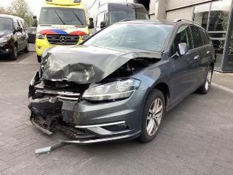 Vrakbiler auto Volkswagen Golf Golf VII Variant (AUVV), Combi, 2013 / 2021 1.0 TSI 12V BlueMotion Technology 2018/10