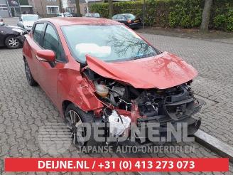 Coche siniestrado Nissan Micra Micra (K14), Hatchback, 2016 / 2025 0.9 IG-T 12V 2018